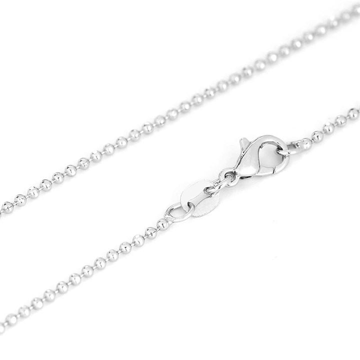 Collana con ciondolo in pietra di cristallo naturale con motivo a marquise Buddha Stones