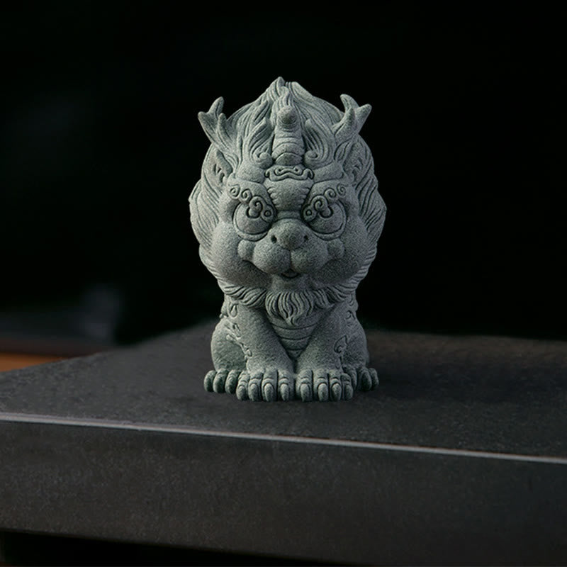 Buddha Stones FengShui Piccolo PiXiu Ricchezza Fortuna Decorazione della casa - image 1