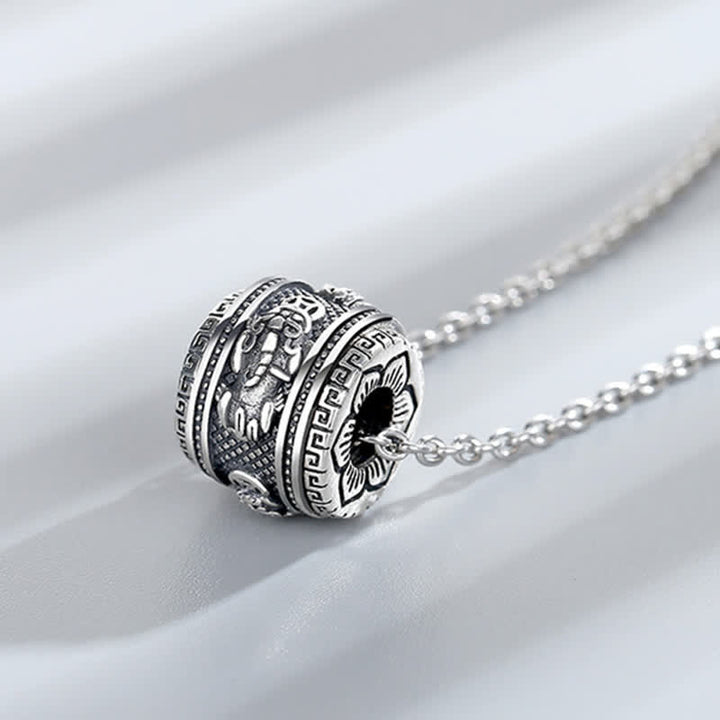 Buddha Stones PiXiu Luck Wealth Collana girevole con ciondolo - image 3