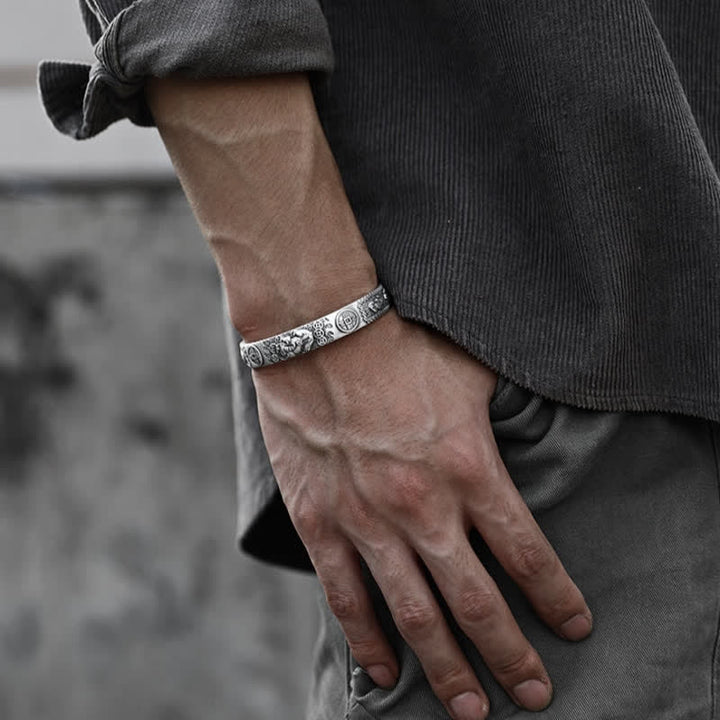 Buddha Stones Bracciale regolabile FengShui Lucky PiXiu Protection - image 9