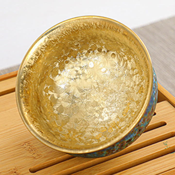 Buddha Stones Tazza da tè in ceramica colorata Tazze da tè
