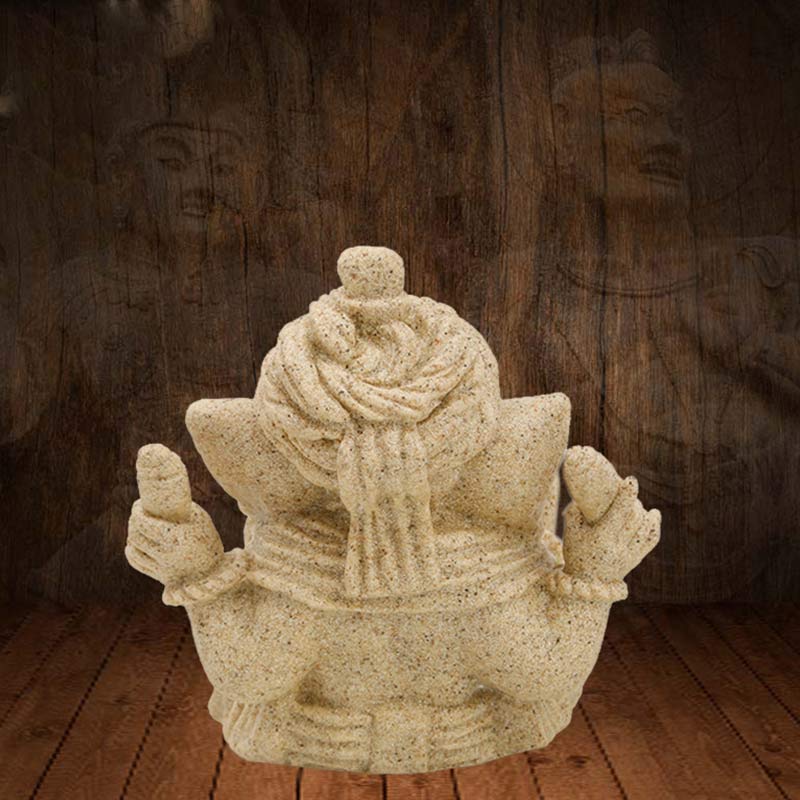 Statua dell'elefante Ganesh Ganpati Benedizione Protezione Decorazione della casa