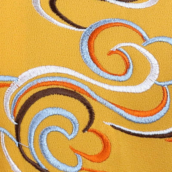 Buddha Stones Nuvole di buon auspicio Ricamo Meditazione Preghiera Spirituale Zen Tai Chi Qigong Pratica Set di abbigliamento unisex - image 13