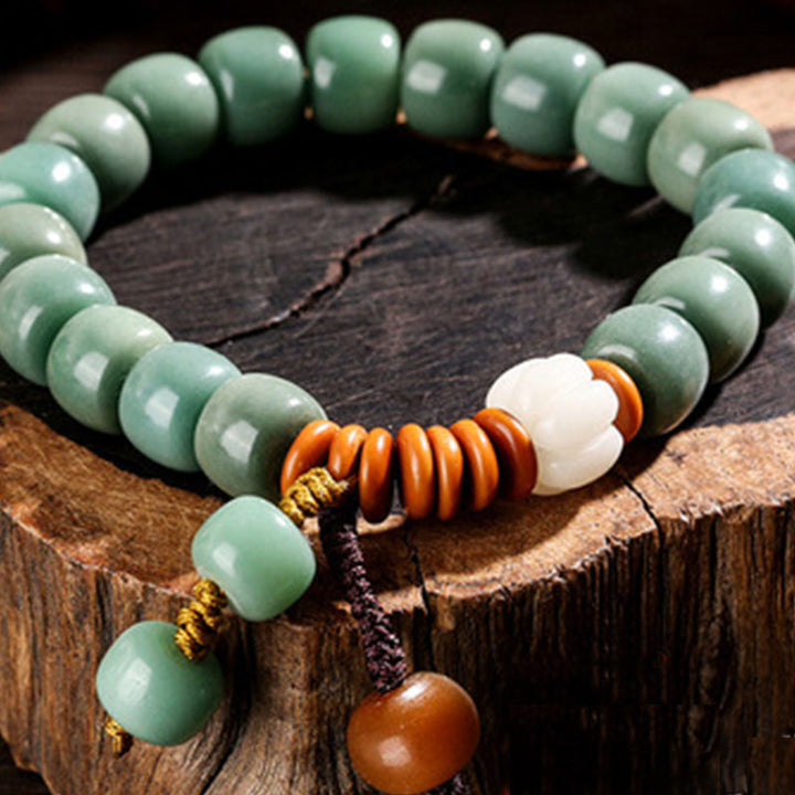 Braccialetto di successo Buddha Stones Cyan Bodhi Seed - image 1