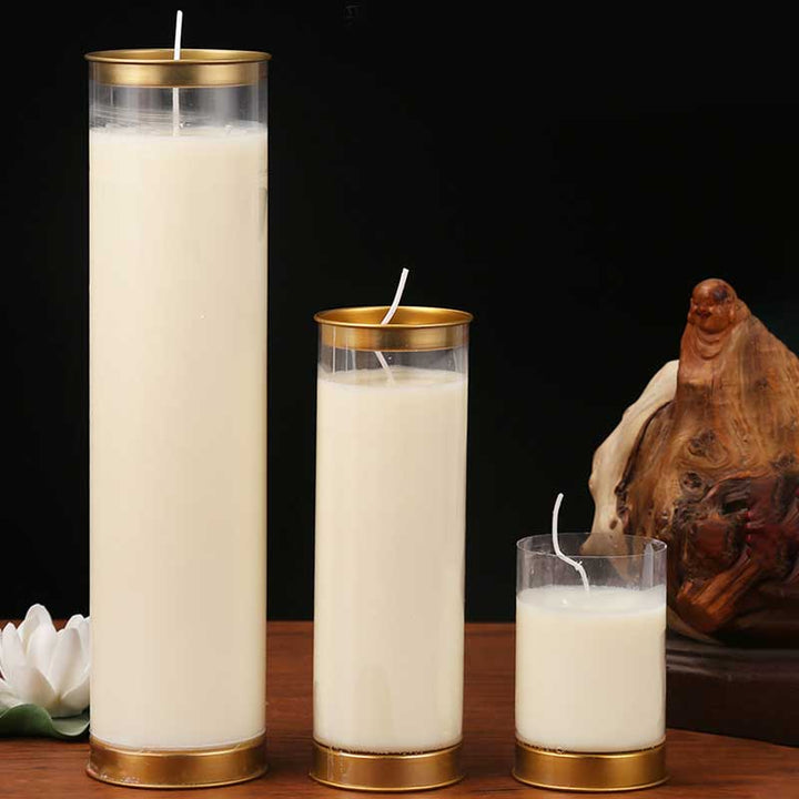 Meditazione Preghiera Altare Candela Tempio Buddista Rituali Uso Oggetti - image 4