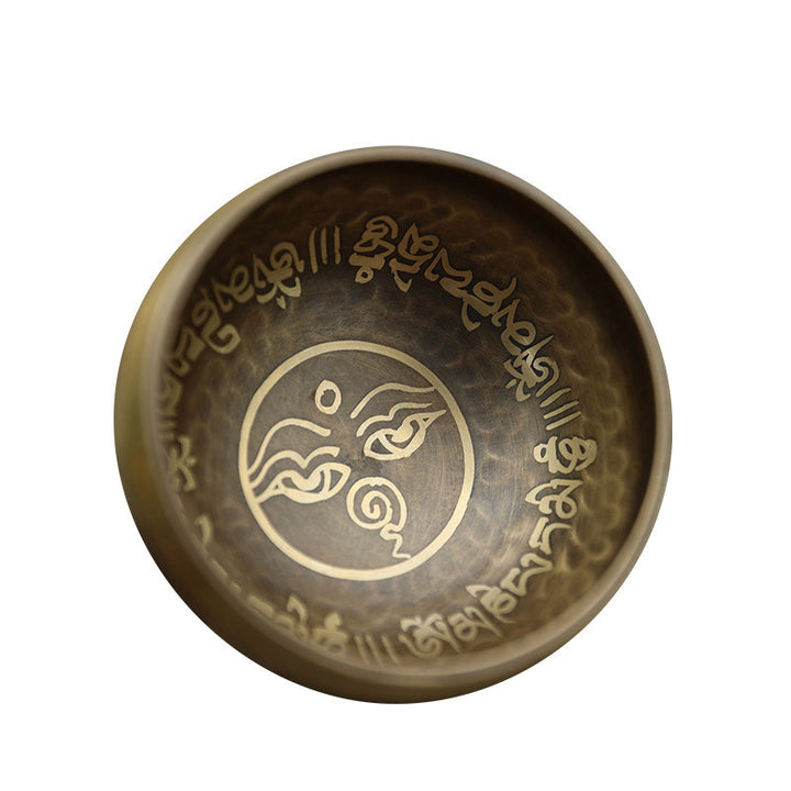 Ciotola tibetana realizzata a mano per yoga e meditazione - Set di ciotole sonore - image 11
