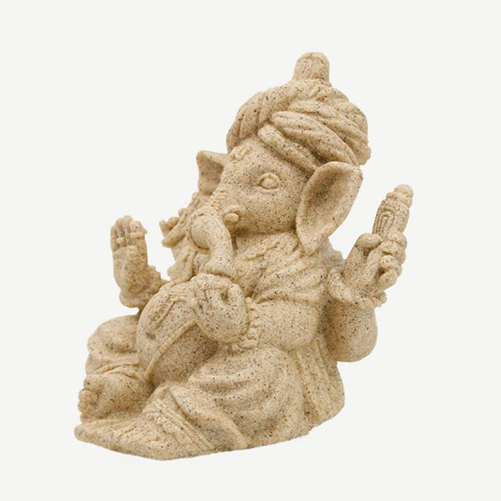 Statua dell'elefante Ganesh Ganpati Benedizione Protezione Decorazione della casa - image 3