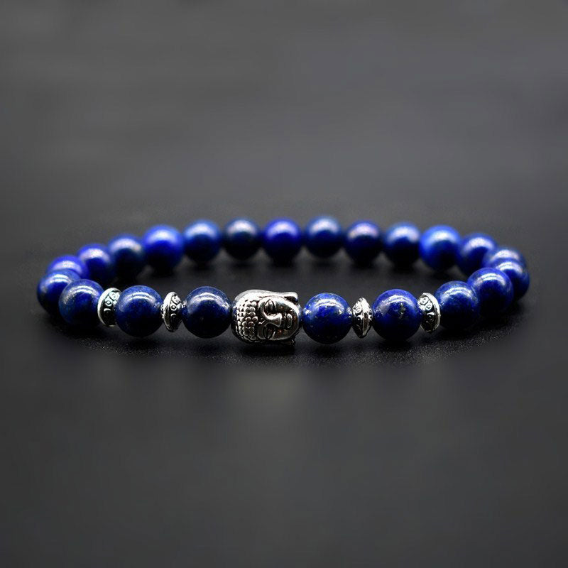 Braccialetto di guarigione dell'amore con Buddha Stones e ametista - image 7