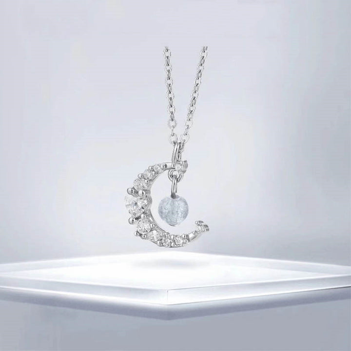 Collana di guarigione dell'amore con cristalli blu e quarzo fragola Buddha Stones