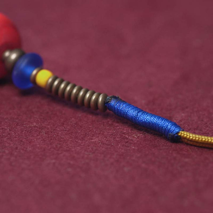 Buddha Stones 108 Mala Beads Bodhi Seed Dzi Bead Peace Tassel Bracciale