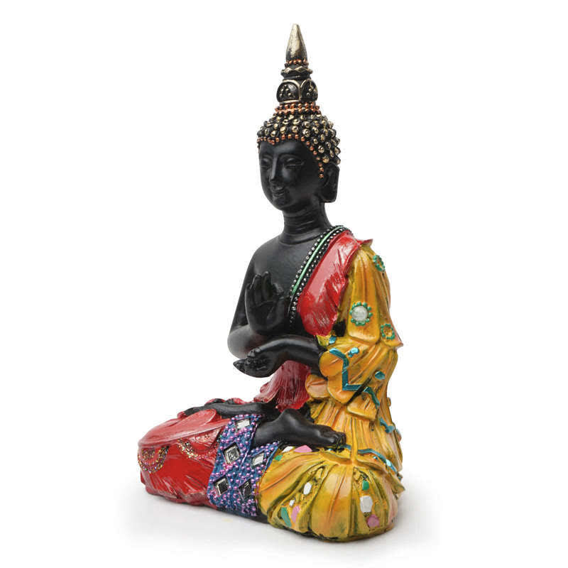 Decorazione statua in resina della serenità del Buddha tailandese