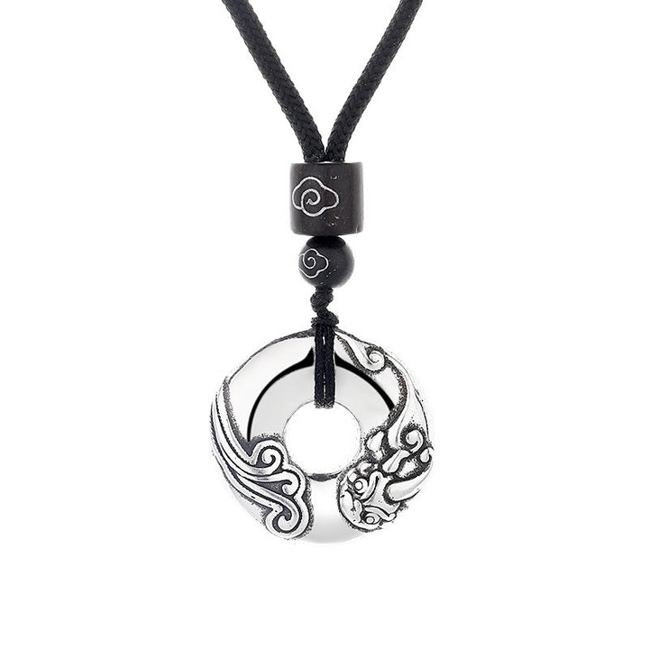 Collana con ciondolo in rame con fibbia della pace PiXiu Buddha Stones - image 5