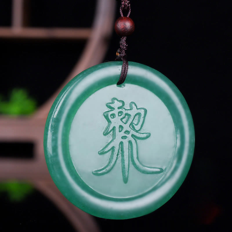 Collana con ciondolo in avventurina verde e Buddha Stones, simbolo dell'equilibrio Yin Yang - image 5