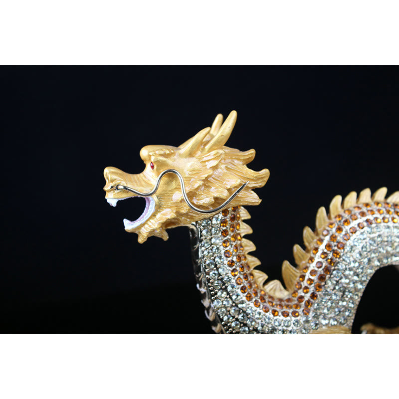 Buddha Stones fatte a mano Feng Shui Drago Fortuna Successo Decorazione della casa - image 2