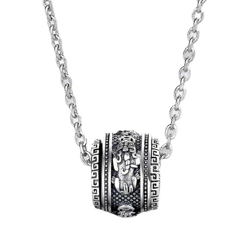 Buddha Stones PiXiu Luck Wealth Collana girevole con ciondolo - image 6