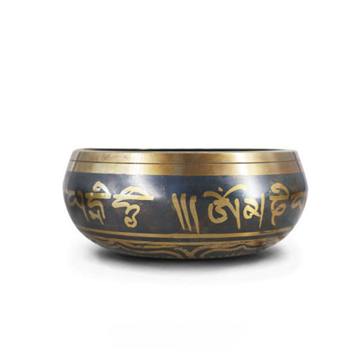 Buddha Stones Ciotola tibetana per la meditazione, la guarigione e la consapevolezza Om Mani Padme Hum Ciotola tibetana - image 17