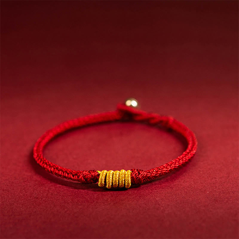 Braccialetto di corda intrecciata con nodo King Kong fatto a mano Buddha Stones