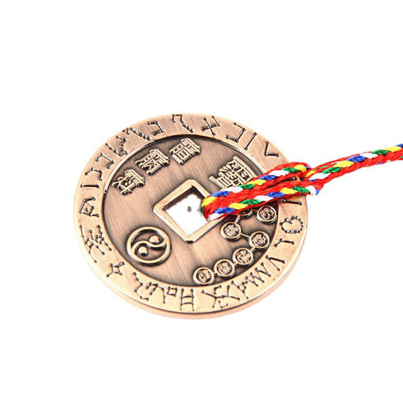 Buddha Stones Taoismo Simbolo Yin Yang Protezione Ciondolo Decorazione Amuleto - image 1