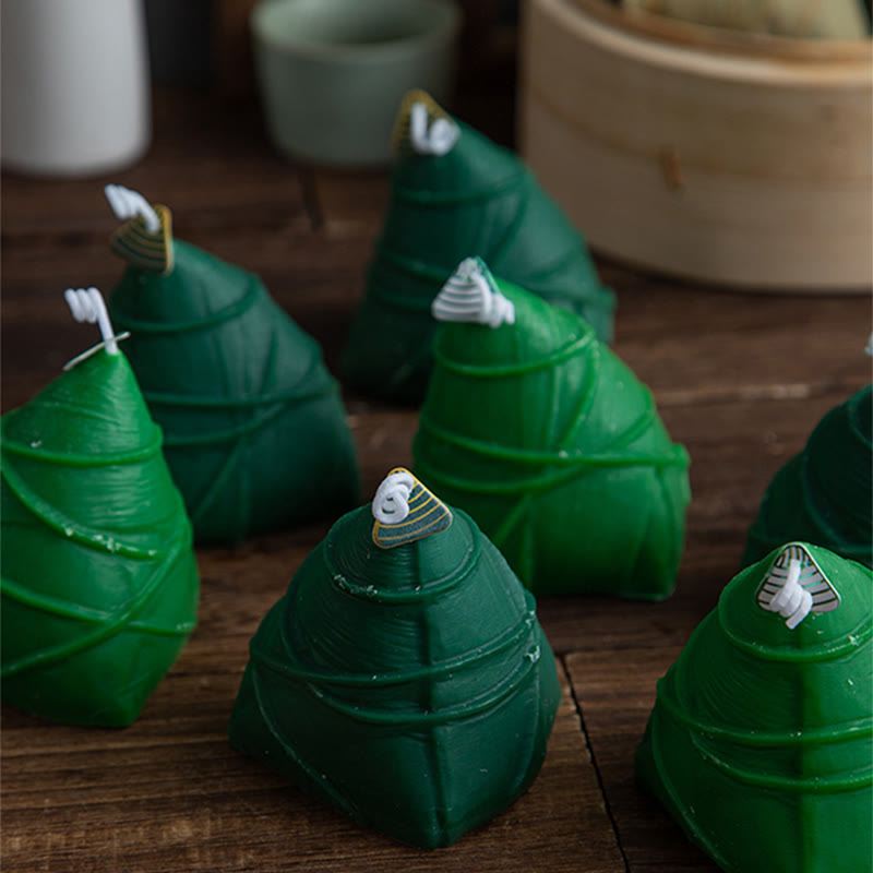 Buddha Stones Dragon Boat Festival Zongzi Modello Candela Profumata Regalo Per Famiglia Amici
