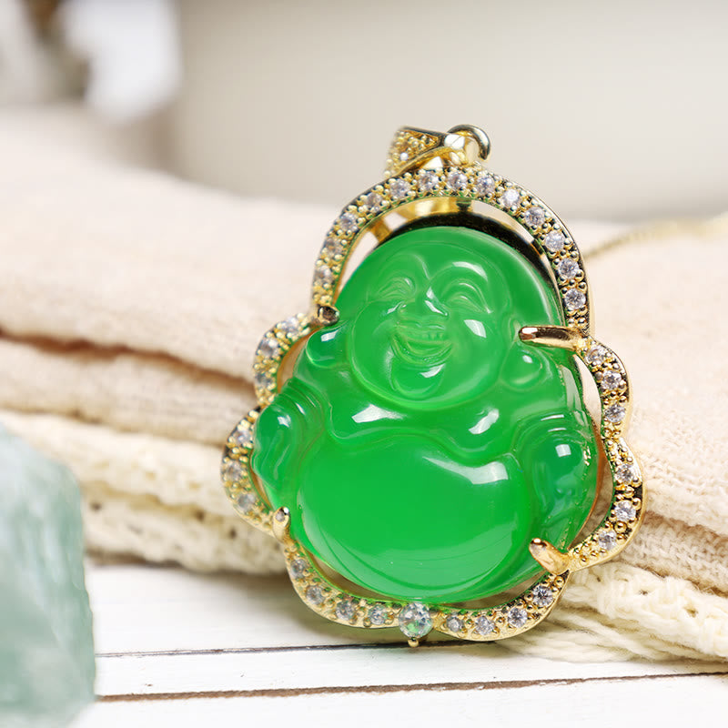Collana Buddha Stones Buona Fortuna Buddha Ridente - image 4