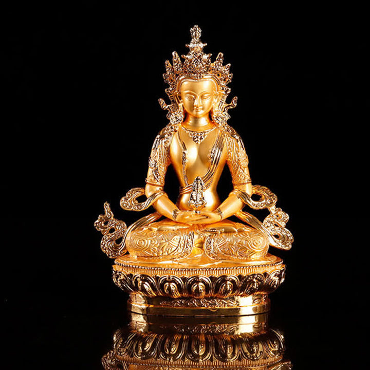 Buddha Stones Statua della serenità Statua del Buddha della longevità Decorazione della casa