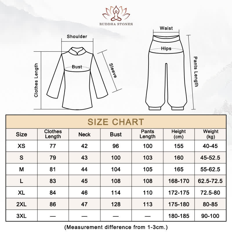 Buddha Stones Fiore di Loto Foglia Modello Tai Chi Meditazione Preghiera Spirituale Zen Pratica Abbigliamento Set da Donna - image 20