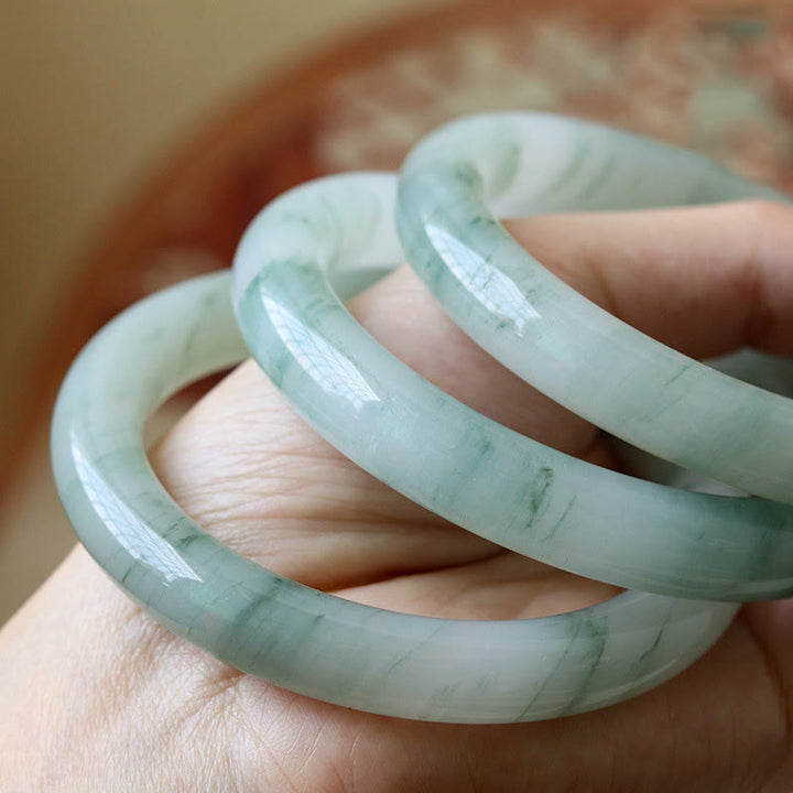 Braccialetto Buddha Stones Natural Jade Luck Prosperity