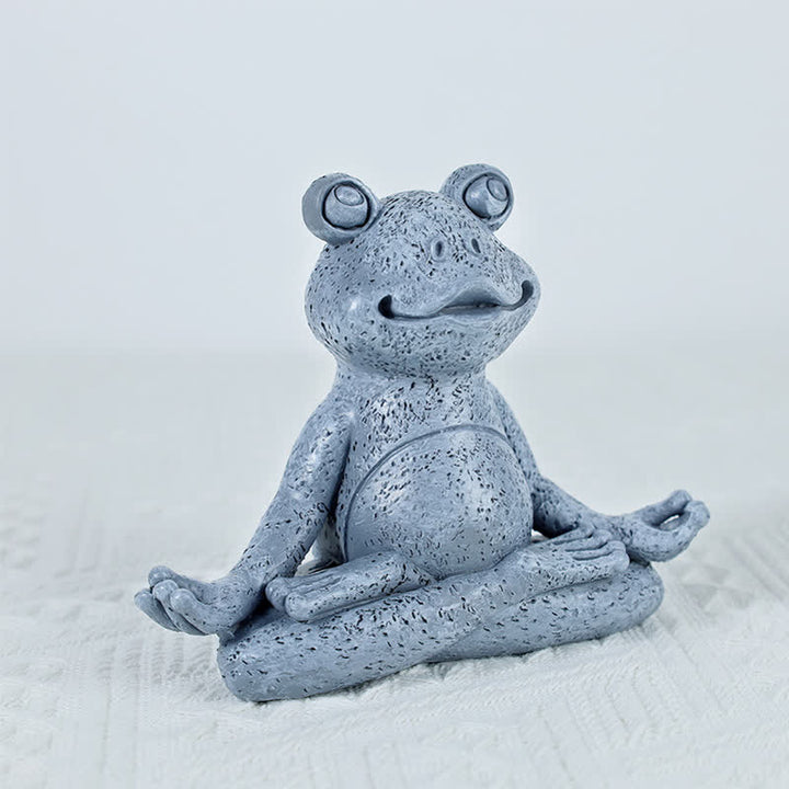 Meditazione Zen Cane Gatto Rana Decorazione - image 12