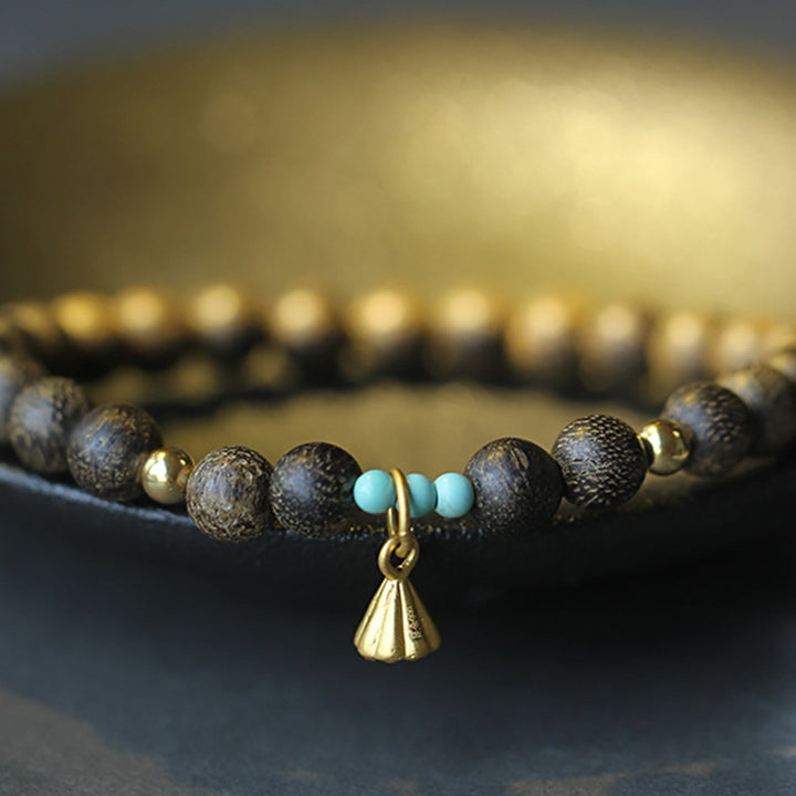 Bracciale Buddha Stones Agarwood Lotus Strength