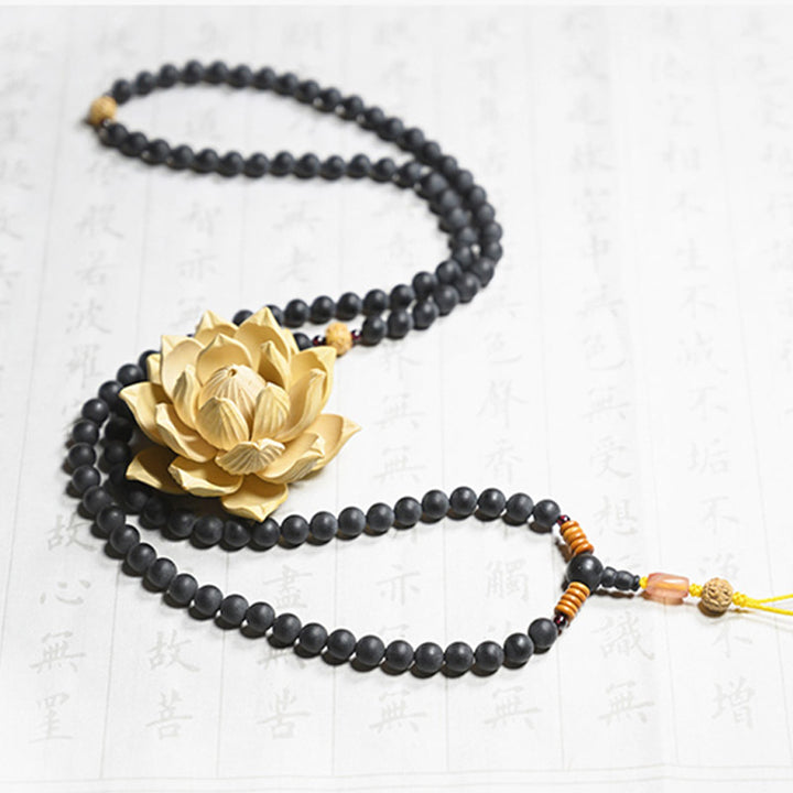 Buddha Stones Mala Tibetano Cipresso Semi di Bodhi Agata Rossa Braccialetto di Guarigione