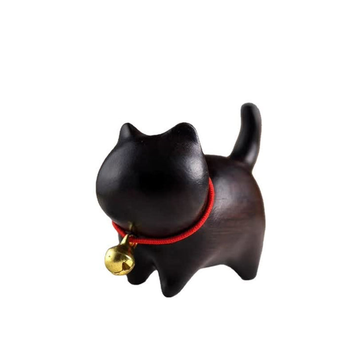 Buddha Stones Sandalo verde Piccola foglia Sandalo rosso Carino gatto Animali Rilassanti Pace Decorazioni