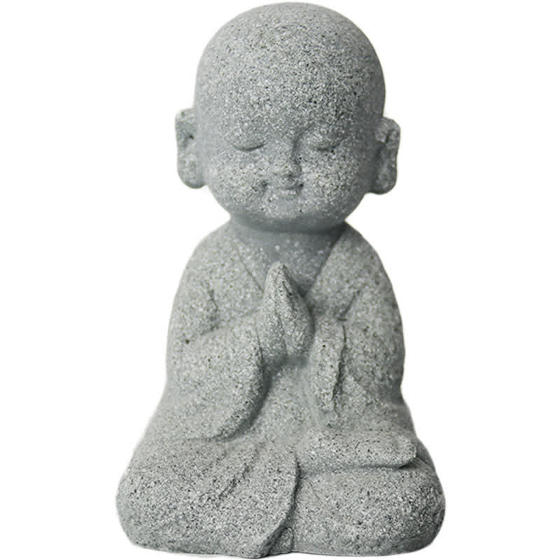 Buddha Stones Meditazione Preghiera Statua del Buddha Compassione Decorazione della casa