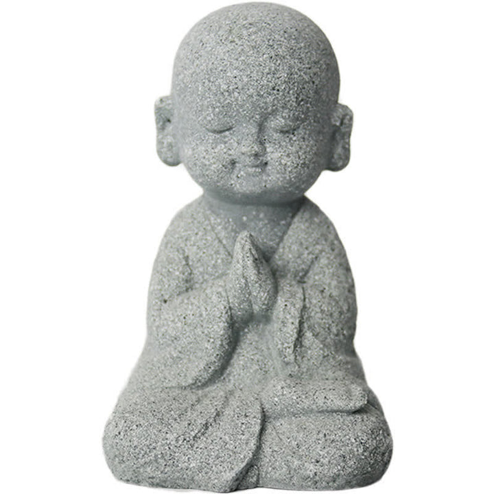 Buddha Stones Meditazione Preghiera Statua del Buddha Compassione Decorazione della casa
