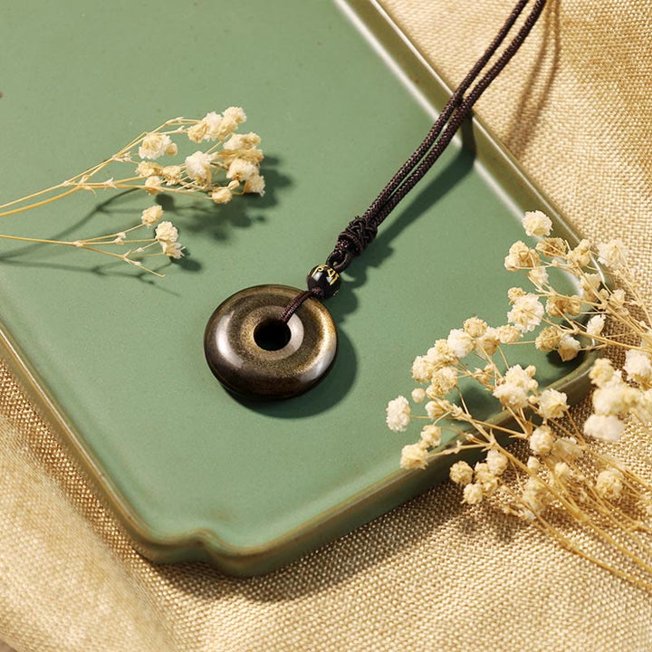 Buddha Stones che assorbono le energie negative Ossidiana Bundle